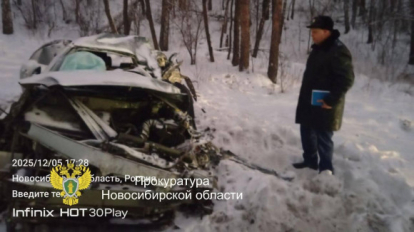 Двухлетний малыш погиб в ДТП в Новосибирской области