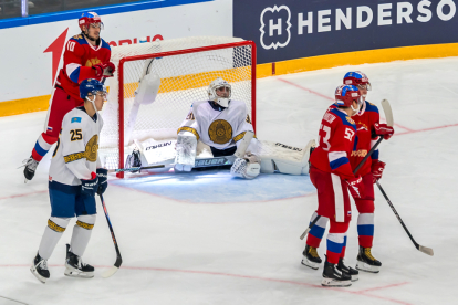 Более 11 тысяч болельщиков наблюдали за триумфом сборной России в Новосибирске